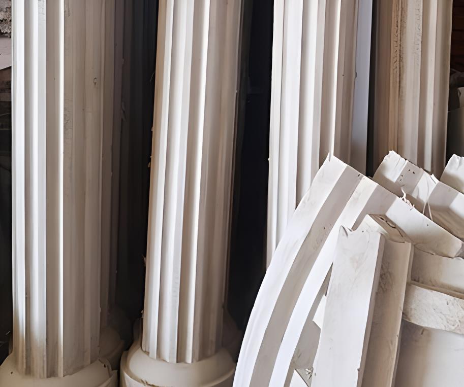 EPS羅馬柱的密度低，質(zhì)量輕，但強(qiáng)度較高