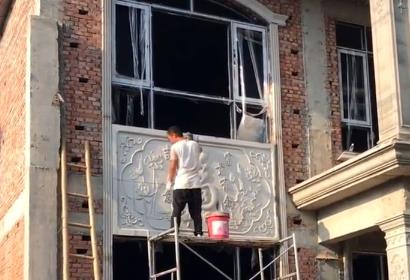 EPS浮雕安裝過(guò)程的監(jiān)督