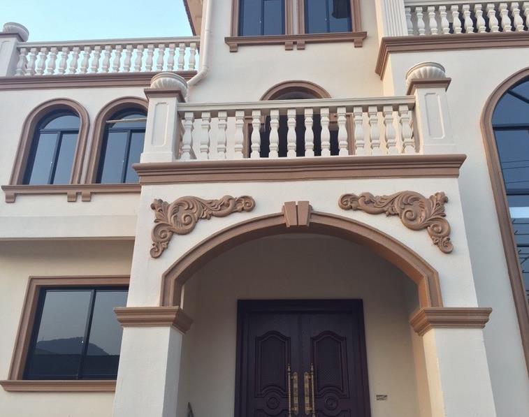 eps廠家：多塊EPS浮雕拼接安裝時(shí)有縫隙如何修補(bǔ)？